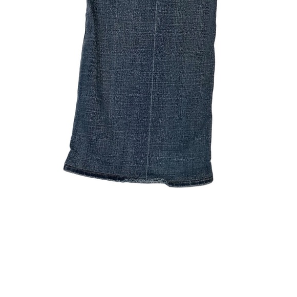 Cult of Individuality Jeans Sz 29 Bohemi Boot Cut Blue Distressed Thighs Hems - Picture 9 of 11